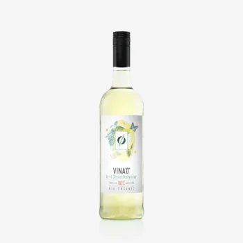 Bouteille de Chardonnay sans alcool 75 cl Vina0