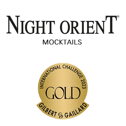 Night orient Mocktail a été récompensé d'une médaille d'or au concours Gilbert & Gaillard