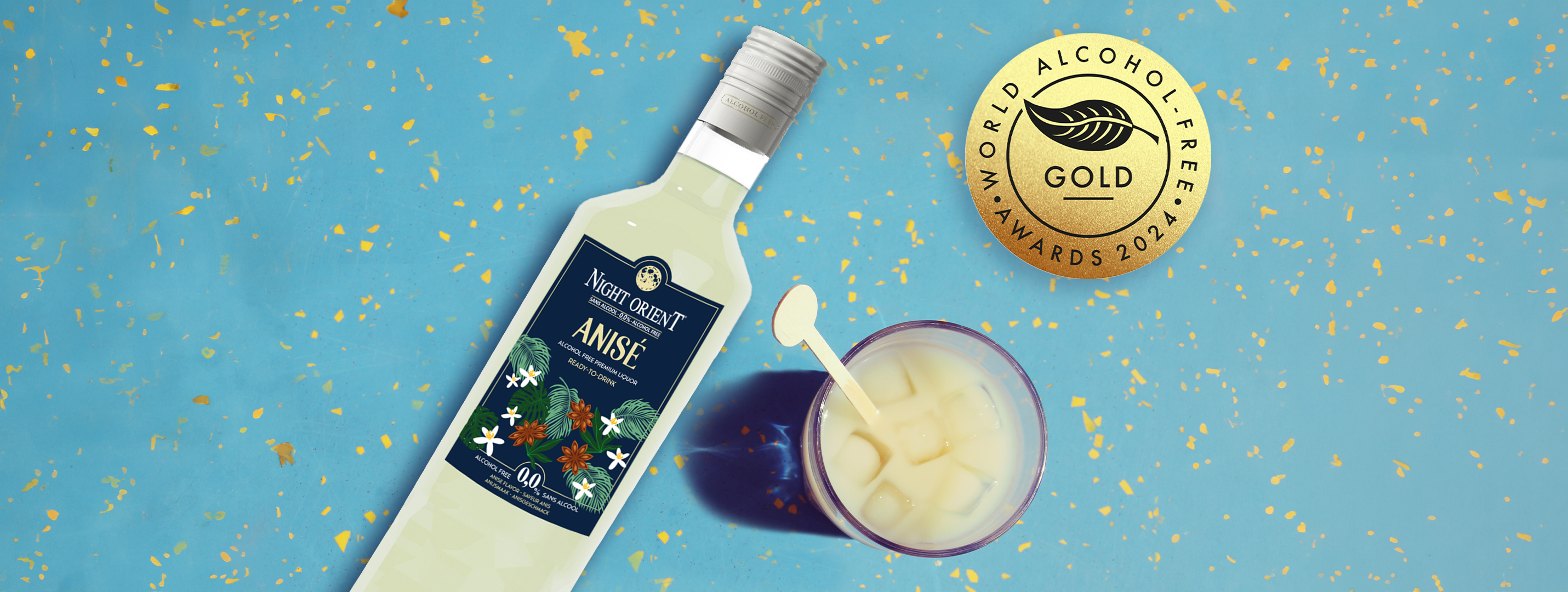 bottle of alcohol free Anise
